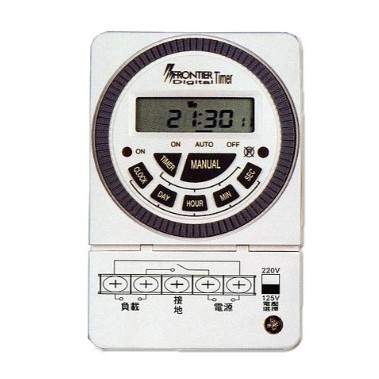 大林電子 】FRONTIER TM-6331S 微電腦數位定時器(可設定至秒) | 蝦皮購物