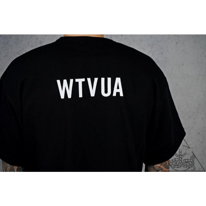 HYDRA】Wtaps Sign / SS / Cotton TSSC 刺繡字體短T【241ATDT