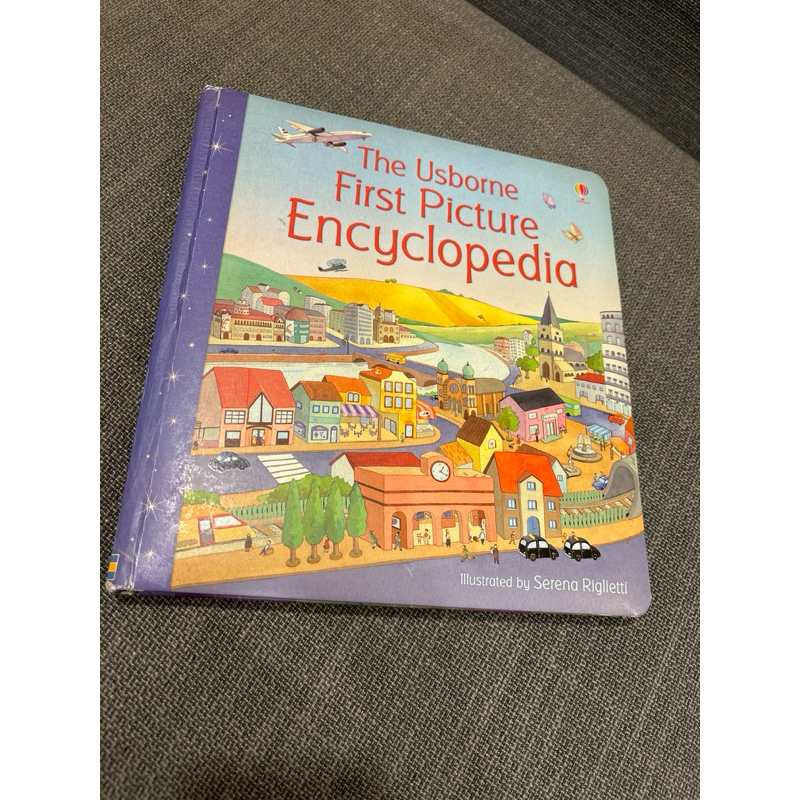 二手書 英文繪本 兒童百科全書 the usborne first picture encyclopedia 厚頁書 | 蝦皮購物