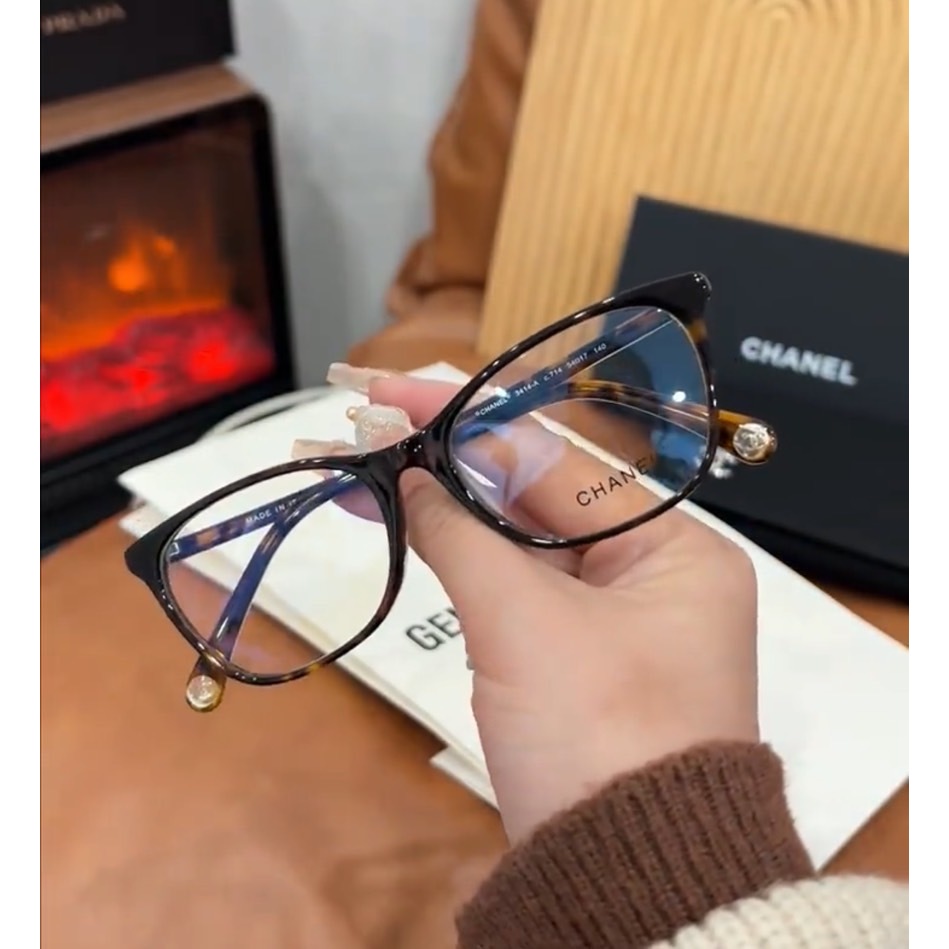 【預購】麗睛眼鏡 Chanel【可刷卡分期】香奈兒 CH3414 琥珀色 光學眼鏡 精品眼鏡 小香眼鏡 小香基本款眼鏡 | 蝦皮購物