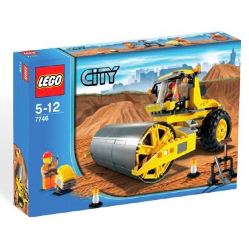 (已絕版)LEGO 樂高 7746 單輪壓路機【現貨】 | 蝦皮購物