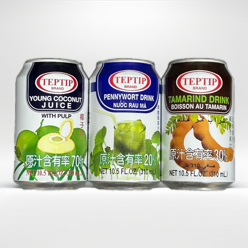 泰國 TEPTIP 系列 （超取飲料限15瓶）泰國椰子水 泰國鮮蛤殼草汁 羅望子汁 山竹水 椰子汁 椰子水 | 蝦皮購物