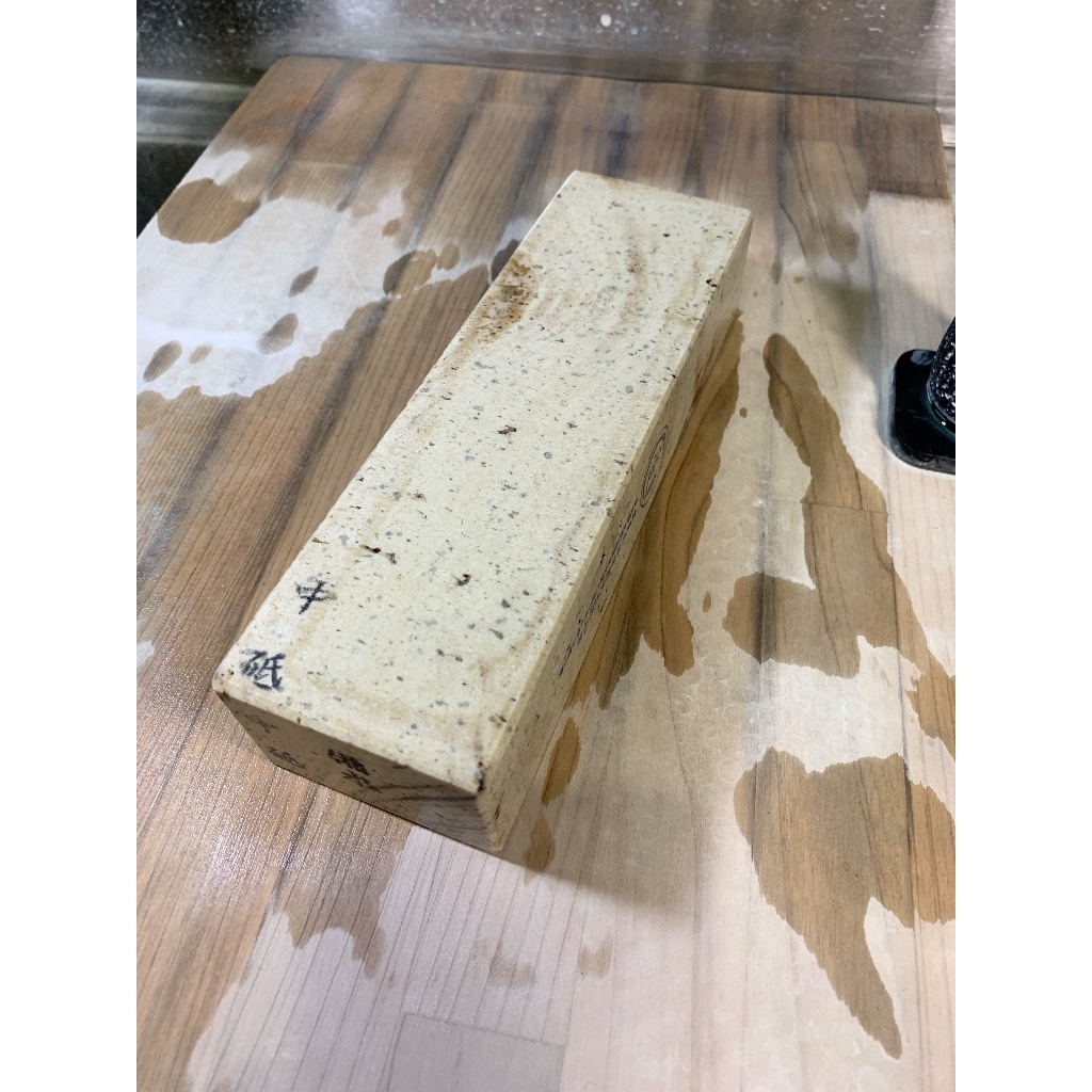 天然砥石 刀剣研磨用 極厚 但馬砥 約2395g 中砥石 刀剣 日本刀