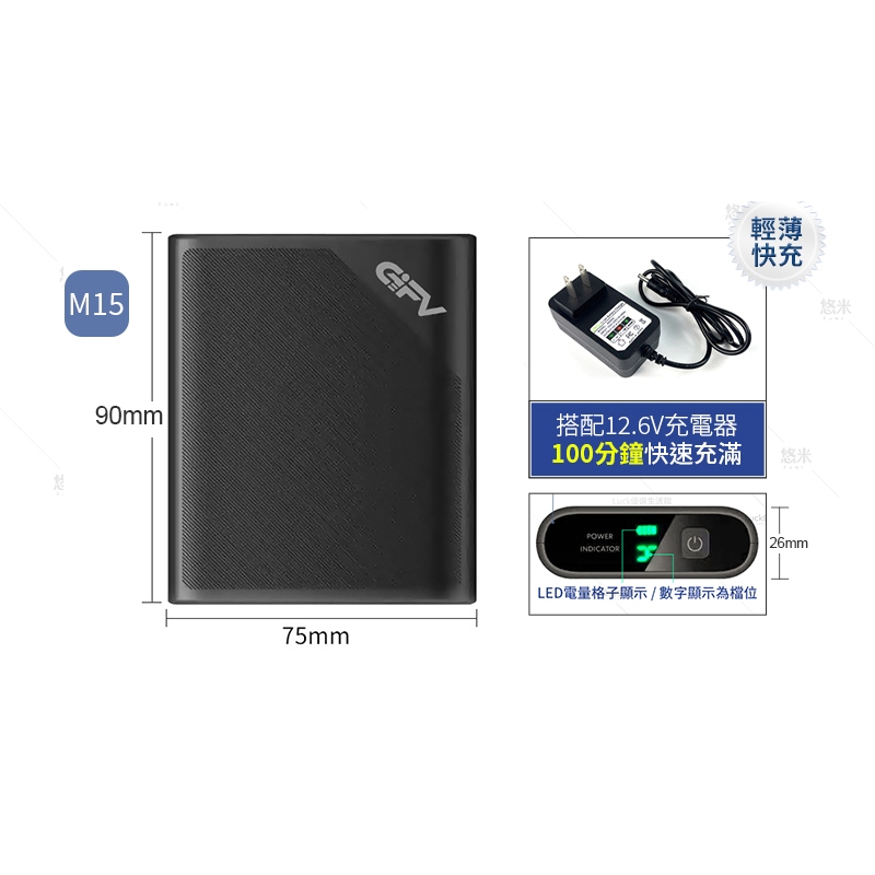 空調服行動電源風扇服電池風扇服風扇空調服風扇風扇服電源線行動充智能服飾專用電源12V 5萬毫安DC3.8 | 蝦皮購物