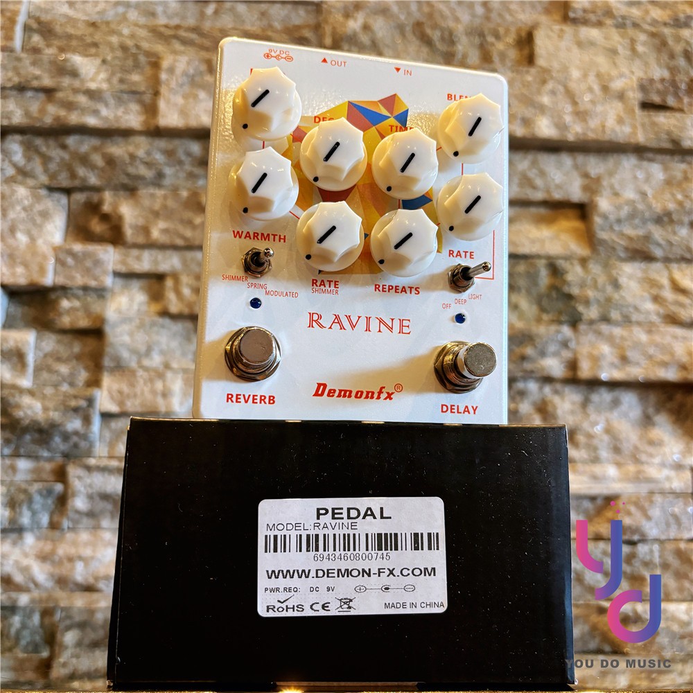 Demonfx Ravine Delay Reverb 電 吉他 貝斯 空間系 效果器 caverns 延遲 殘響 | 蝦皮購物