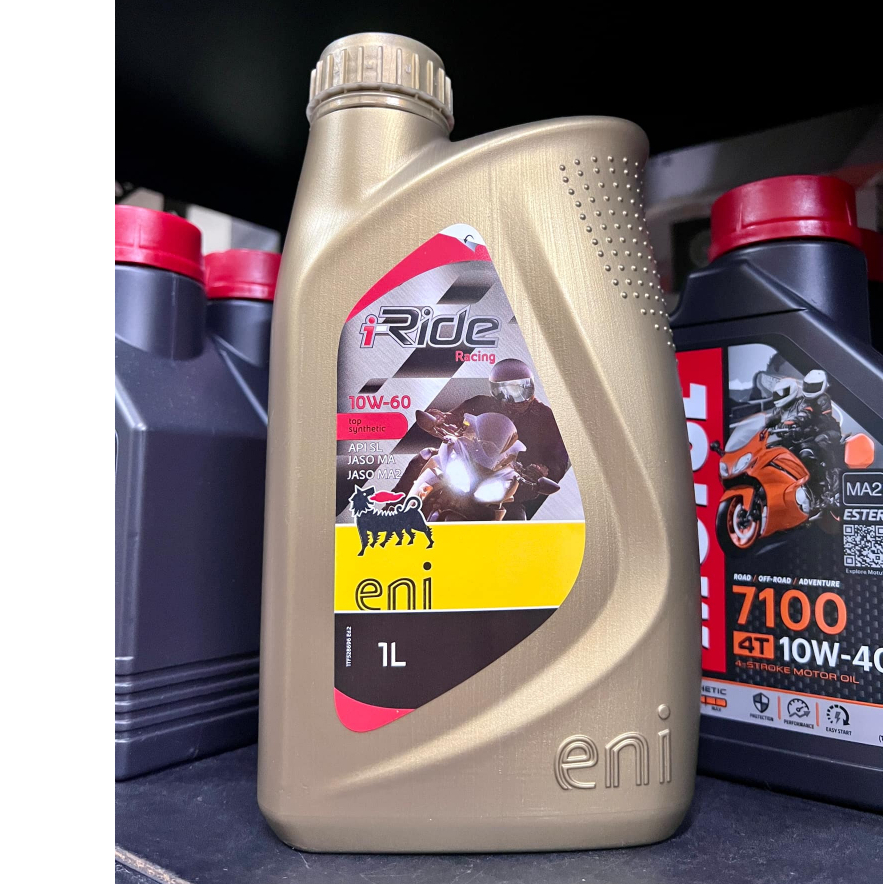 【阿齊】eni i-Ride Racing 10W60 4T MA2 阿吉普 機車機油 AGIP | 蝦皮購物