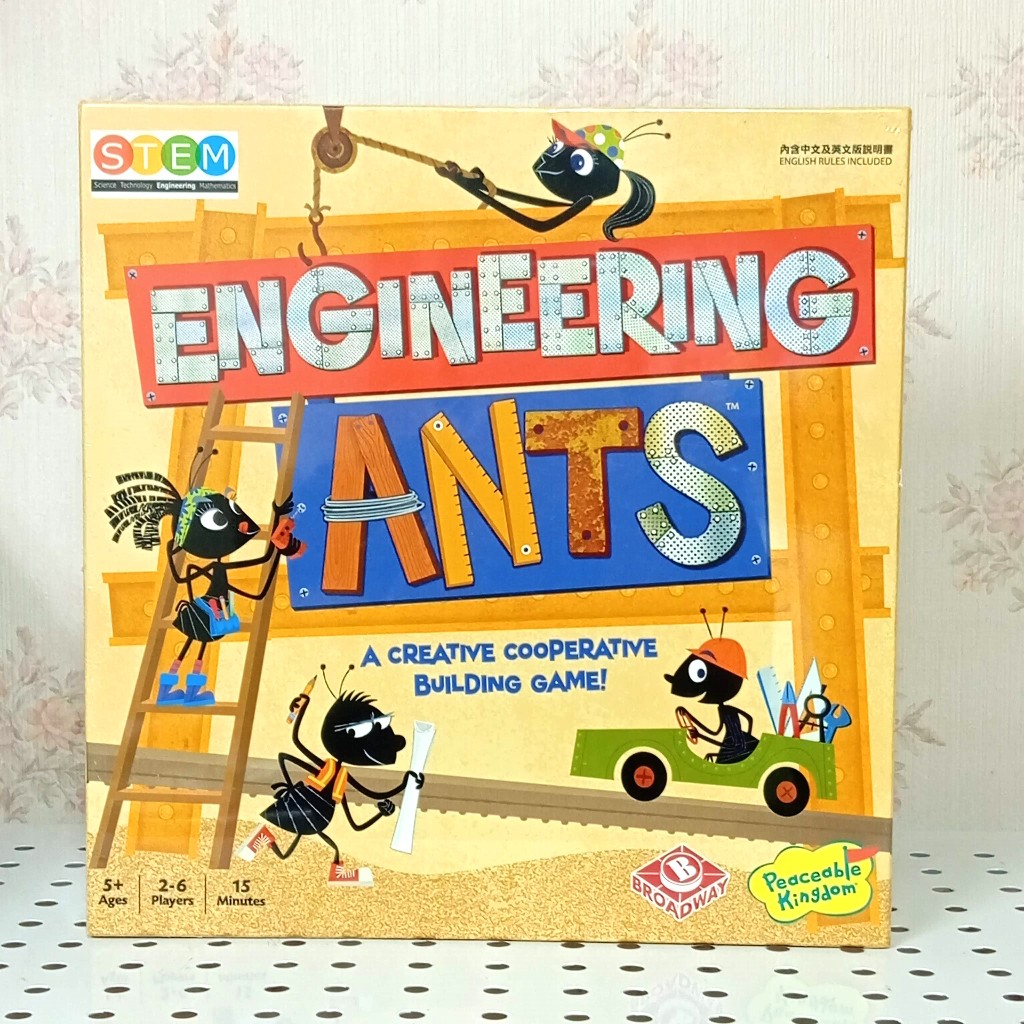 [知日桌遊][台灣現貨] 正版桌遊 螞蟻工程師 (Engineering Ants) STEM 合作遊戲 益智 | 蝦皮購物