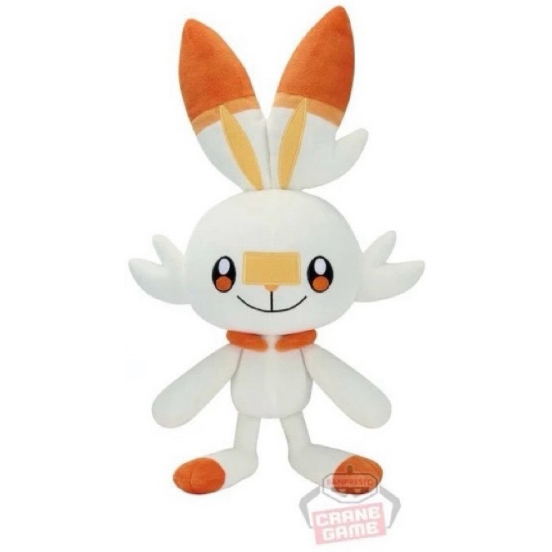 [現貨]代理版 萬代BANPRESTO 寶可夢 炎兔兒 絨毛玩偶 | 蝦皮購物