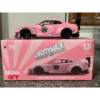 MINI GT 1/64 LB WORKS NISSAN GT-R R35 pink pig粉紅豬 | 蝦皮購物
