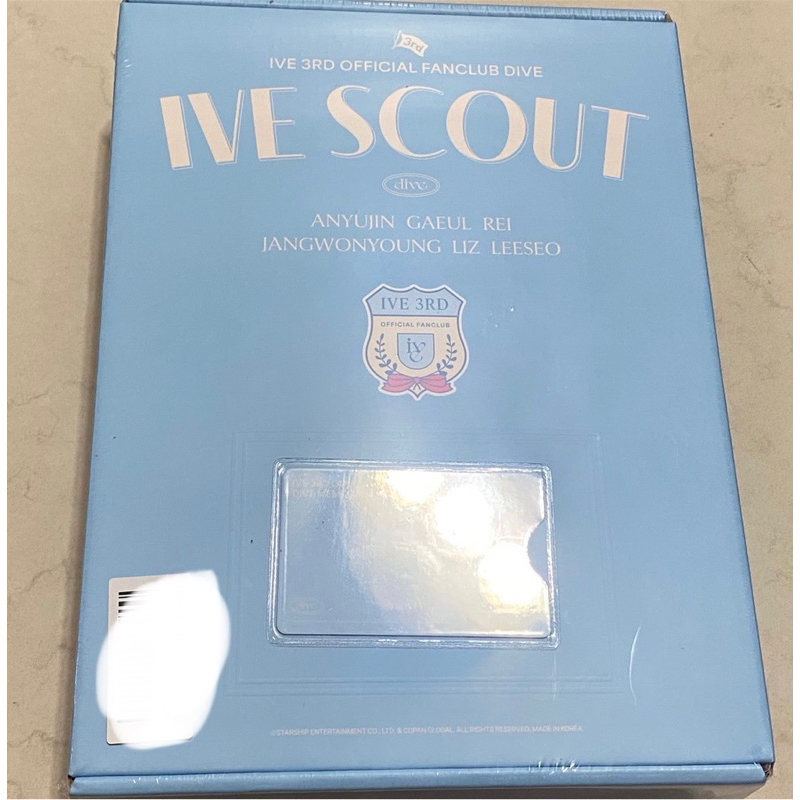 現貨在台IVE [IVE SCOUT] DIVE 3期三期會員禮fanclub Kit | 蝦皮購物