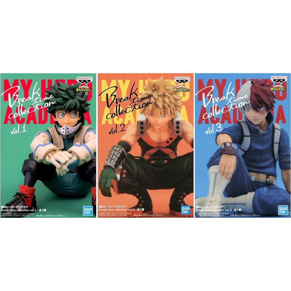 我的英雄學院景品Break Time Collection 休息時間綠谷出久爆豪勝己轟焦