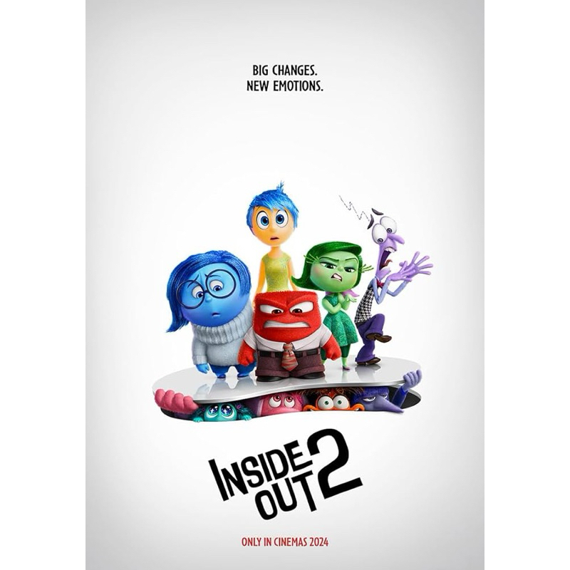 預購 腦筋急轉彎2 電影海報 500片拼圖 inside out 2 迪士尼 皮克斯 樂樂 憂憂 怒怒 厭厭 驚驚 | 蝦皮購物