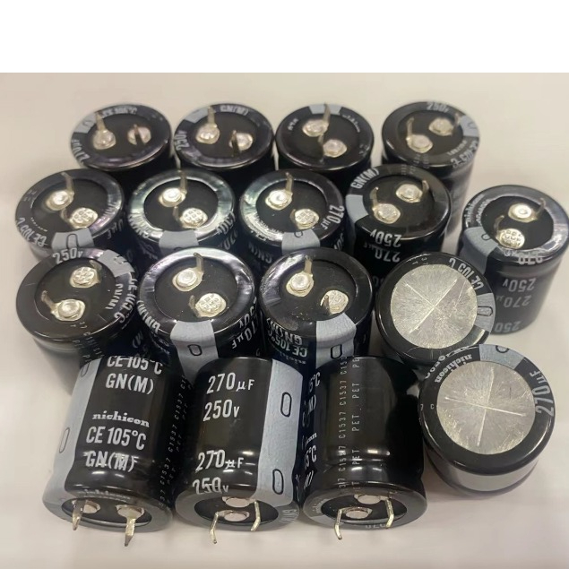 日本製 NICHICON 270uF/250V 尺寸 22X25mm 105°C 鋁質電解電容 牛角(SNAP)電容 | 蝦皮購物