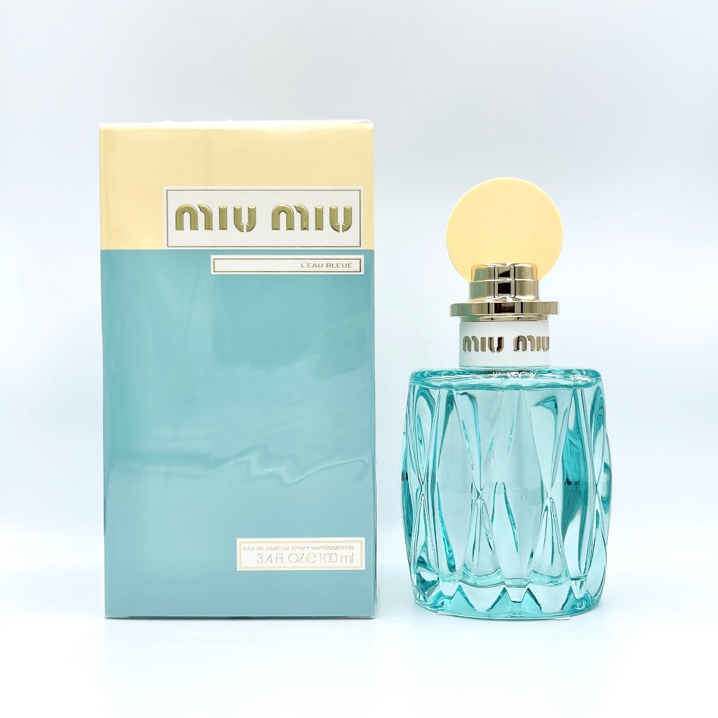 miu miu L'Eau Bleue 春日花園女性淡香精100mL ☆專櫃公司貨☆ | 蝦皮購物