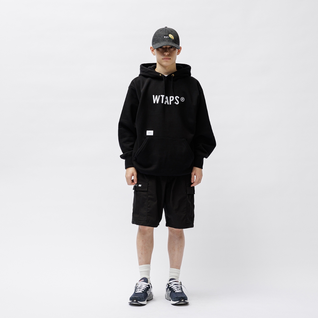 WTAPS Sign/ Hoody/ Cotton. TSST | Black