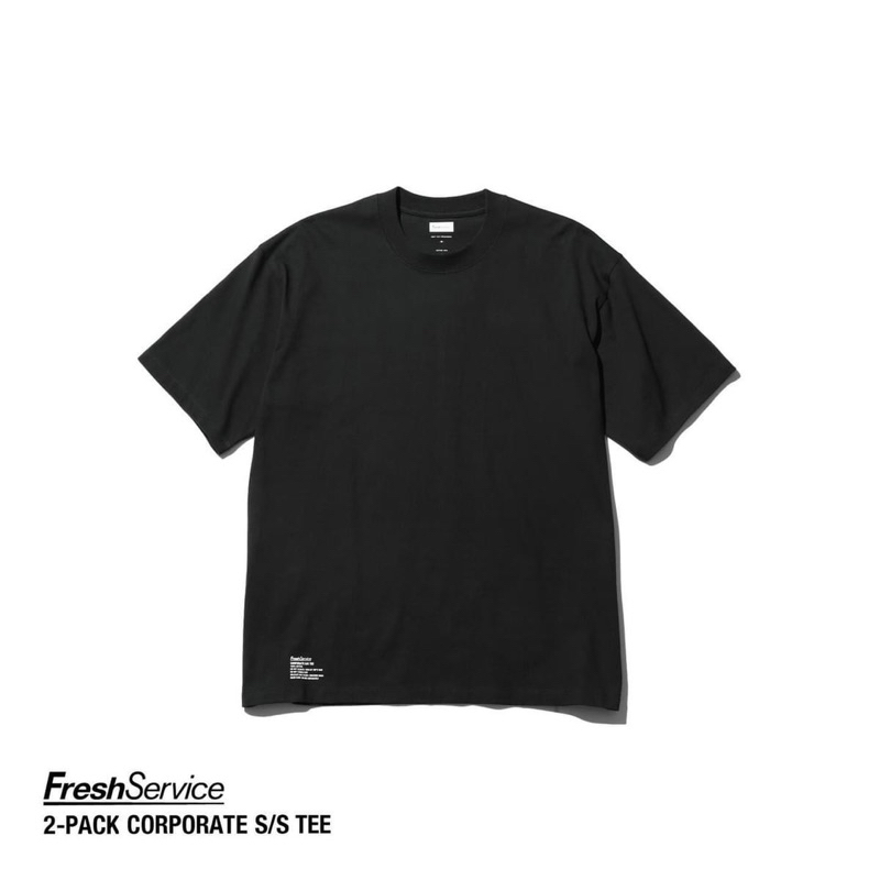 FRESH SERVICE 2-PACK OVERSIZED S/S TEE | 蝦皮購物