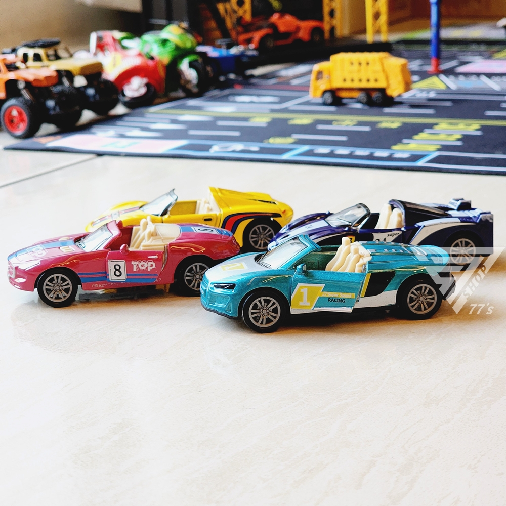 KYOSHO 1/28 FIRST MINI-Z Chrome Cobra 427 S/C W/ 2.4GHZ RADIO READY SET