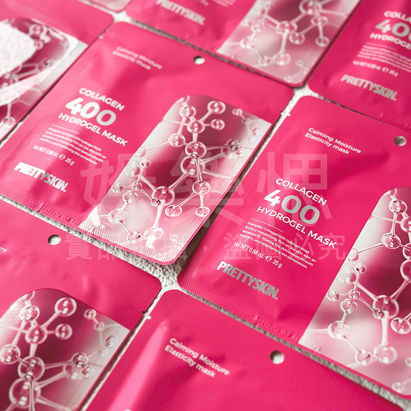 日本謹製 【PRETTYSKIN】COLLAGEN400 HYDROGEL MASK - スキンケア/基礎