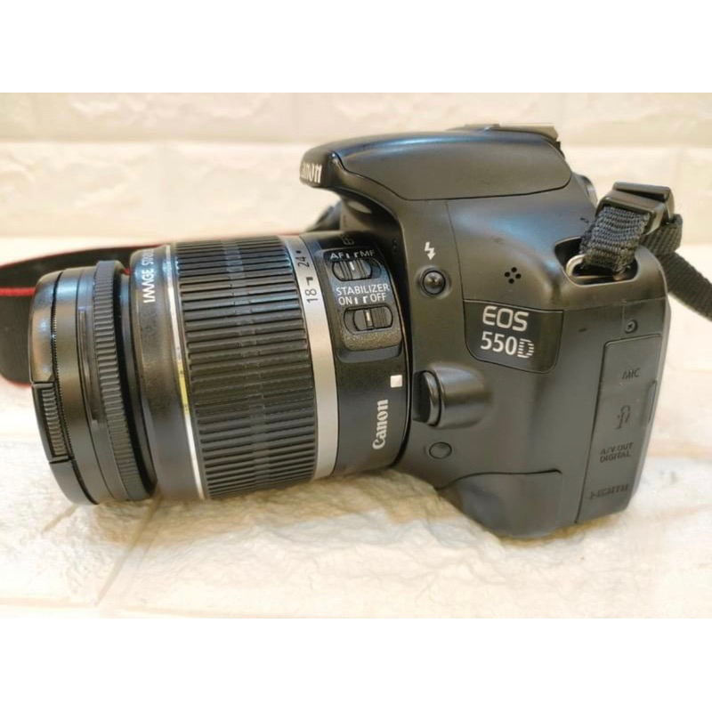 Canon 550D + kit 18-55mm | 蝦皮購物