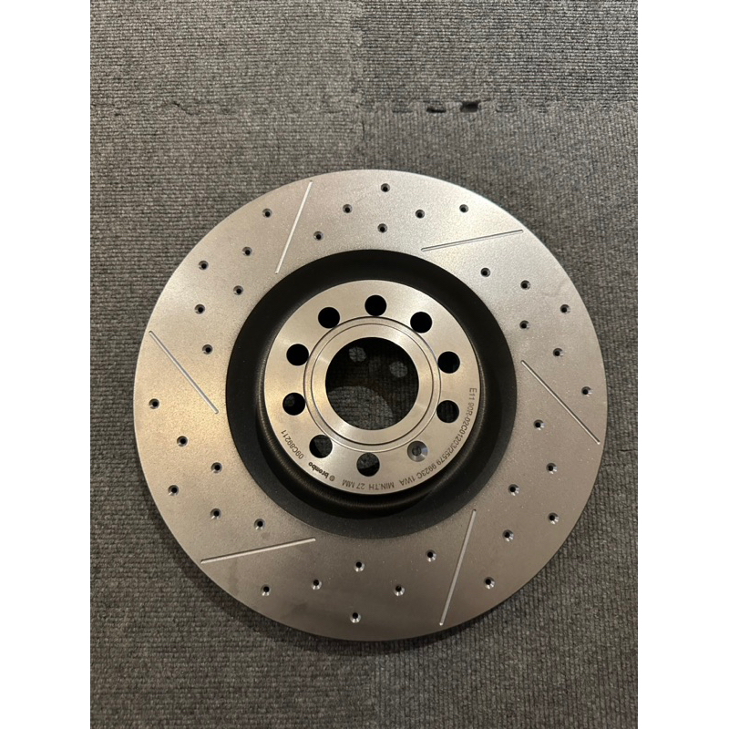 🇮🇹BREMBO 碟盤 GOLF R32 R36前 煞車盤 VW 6R 福斯 345mm 五代 六代R | 蝦皮購物