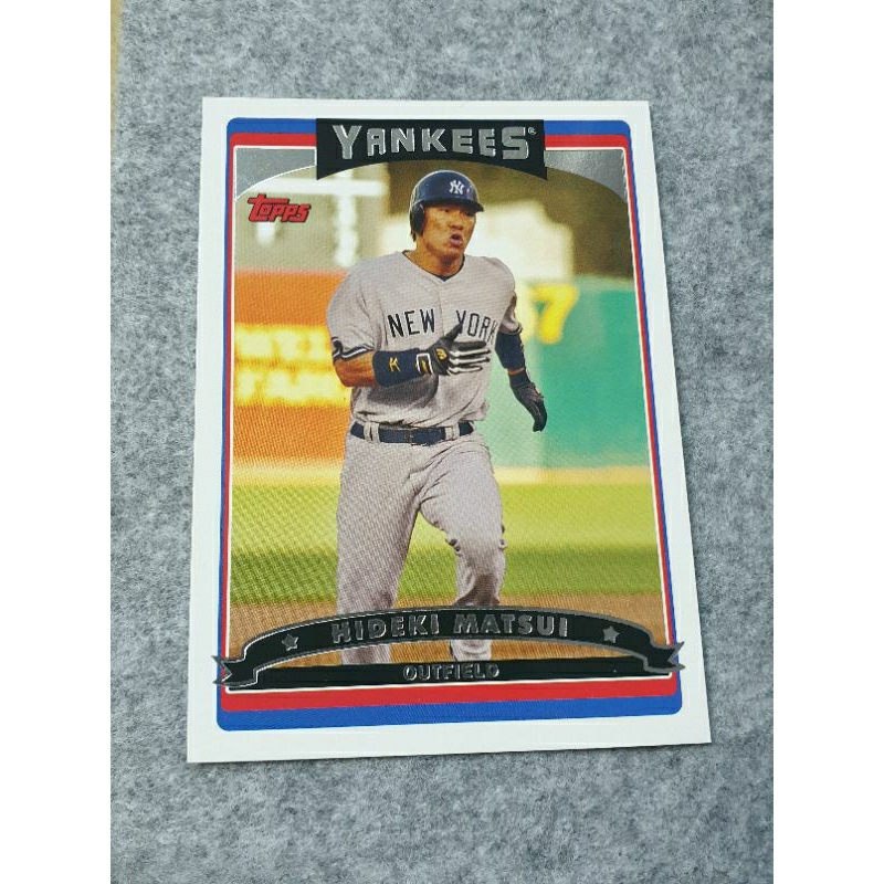 Hideki Matsui Card 2006 Topps Black #346