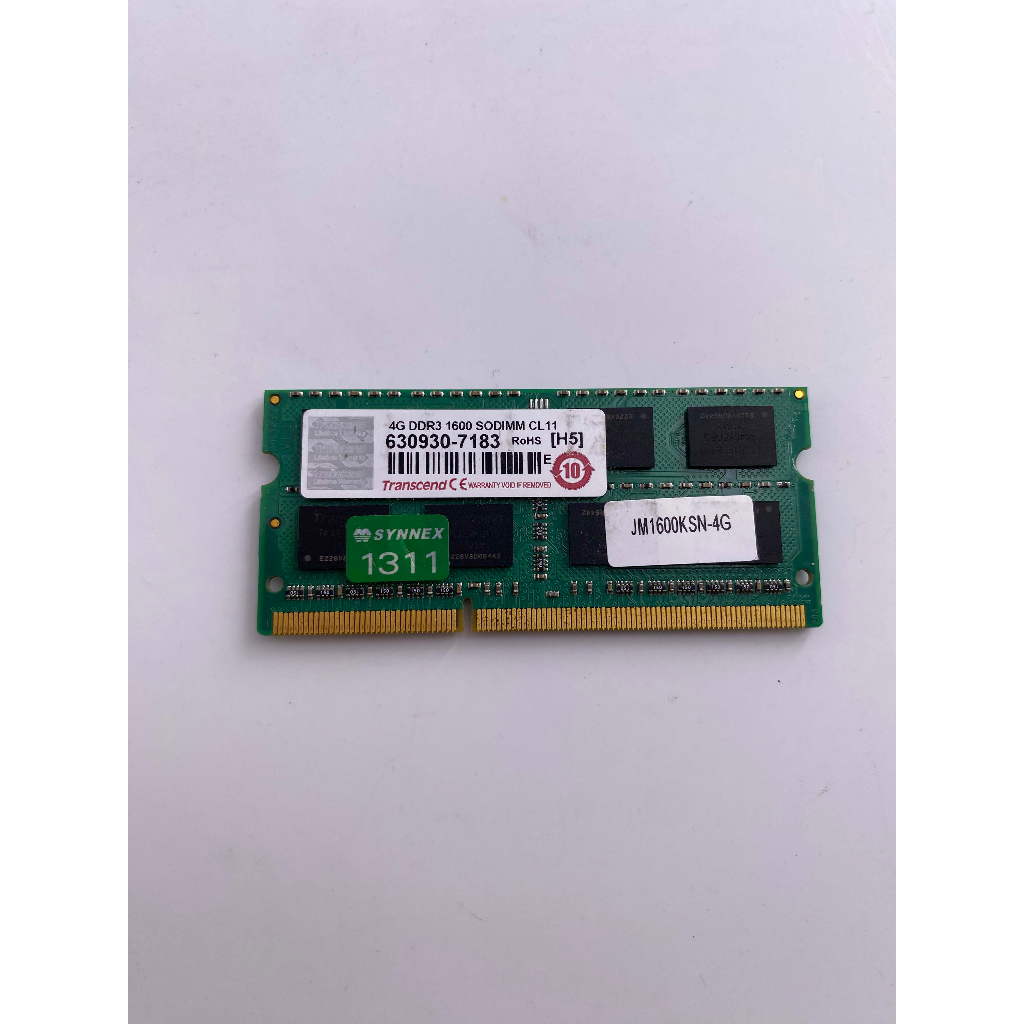 Product image ✦二手8成新✦Transcend 4GB 204 DDR3 SO-DIMM 1600 桌上型  記憶體 1