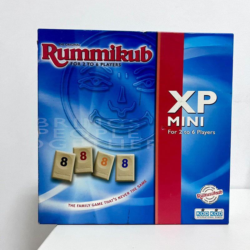 Rummikub 拉密數字牌 XP/Mini 六人攜帶版 桌遊 攜帶版 正版 | 蝦皮購物