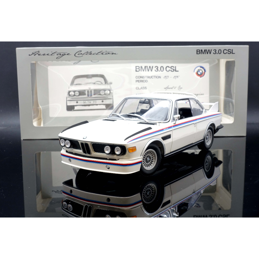 MASH-2館】現貨瘋狂價Minichamps 1/18 BMW 3.0 CSL (E9) 1973