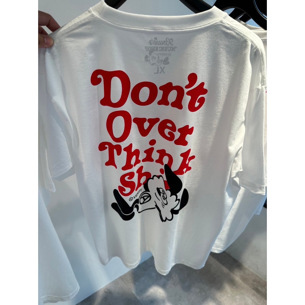 定番 dontoverthinkshit X Verdy Popup XL Tee Tシャツ/カットソー