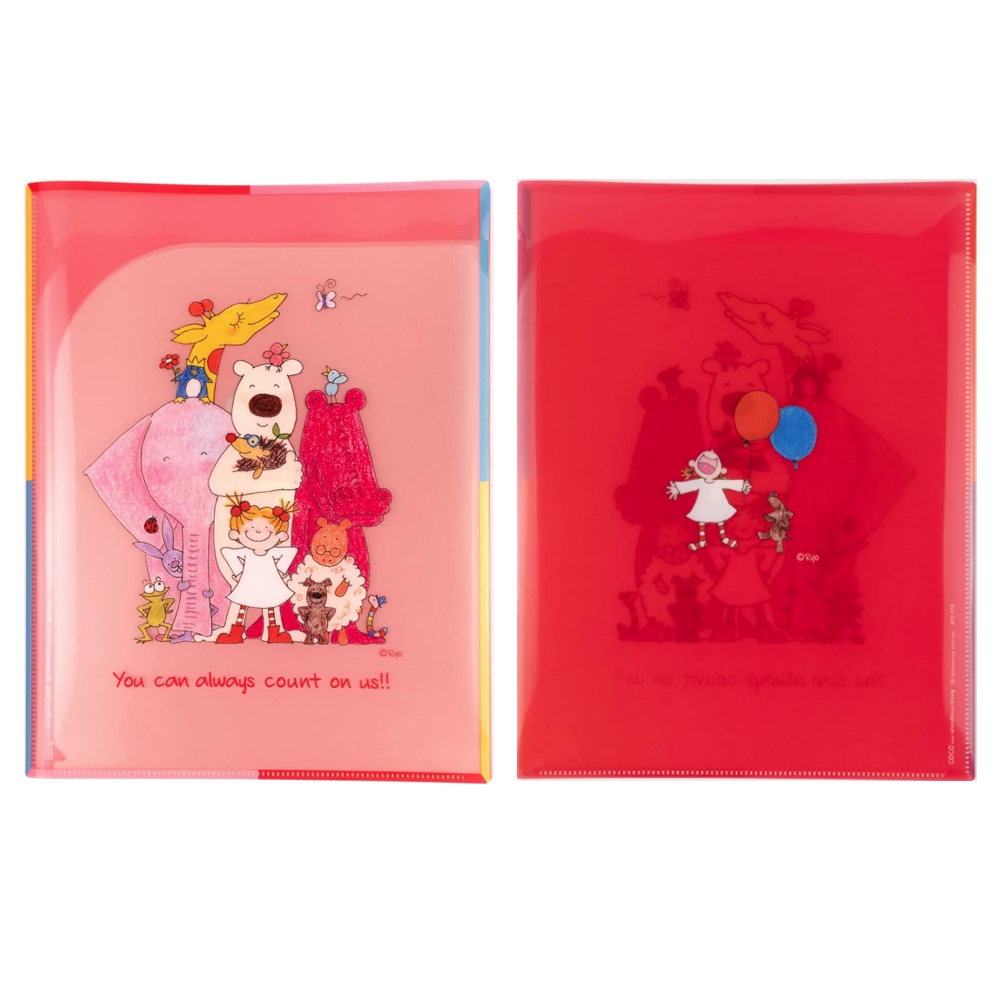 Greeting Life COCO and Wondrous Gang 四層資料夾A4 共兩款( RYZ