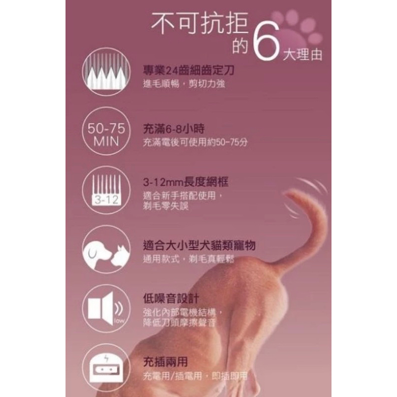 日象寵物電動剪毛器ZOEH-5166G | 蝦皮購物