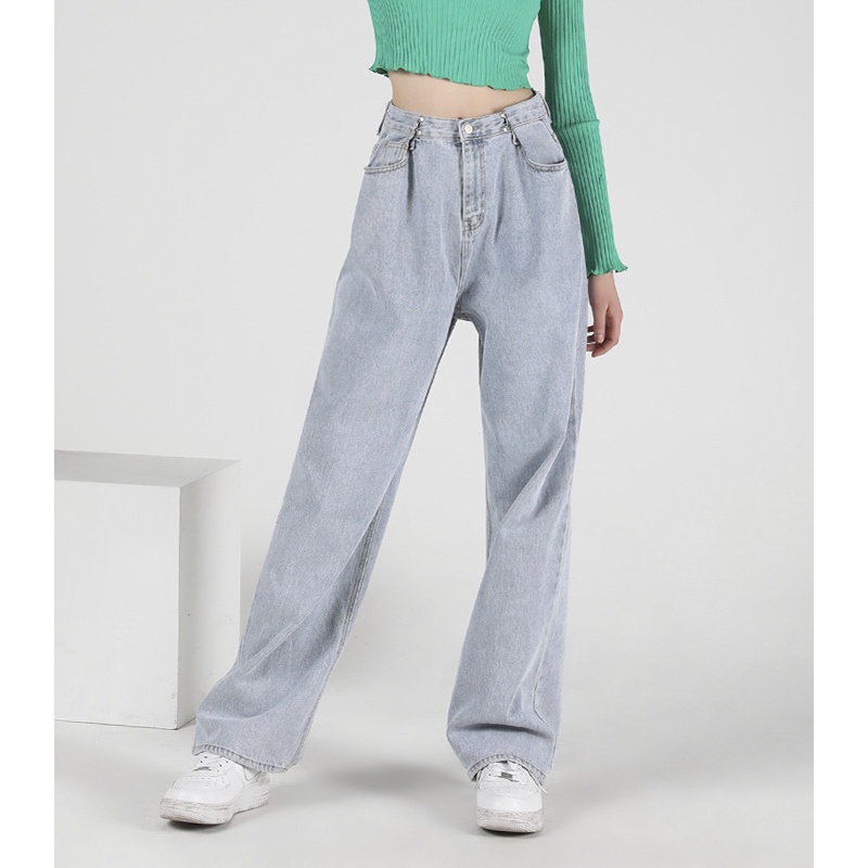 [AVANDRESS] BUCKLE WIDE DENIM PANTS★韓国人気★ Avandress] BUCKLE WIDE DENIM PANTS☆韓国の人気 (AVANDRESS