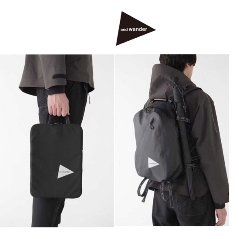 アンドワンダー and wander waterproof daypack 防水 - リュック