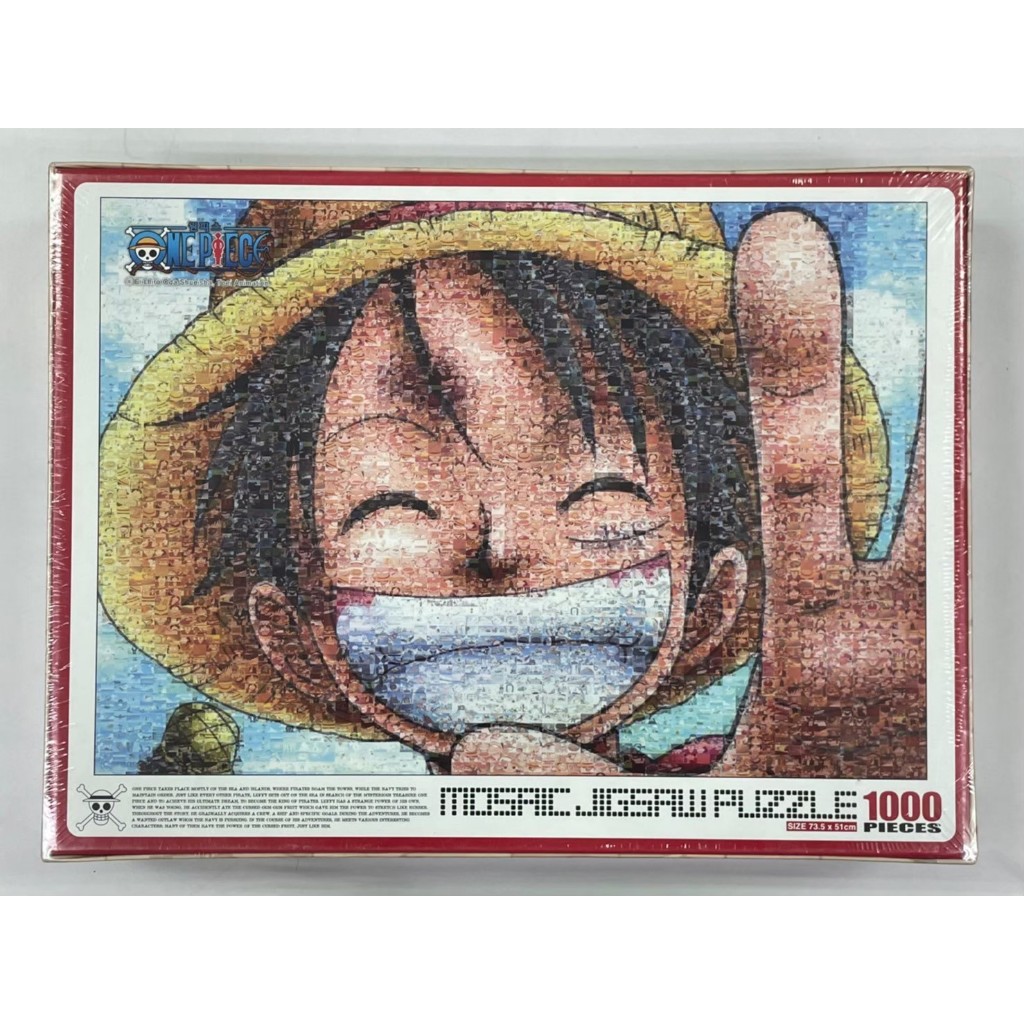 ONE PIECE Monkey D. Luffy 1000 piece Mosaic art Jigsaw puzzle ENSKY 1000-583