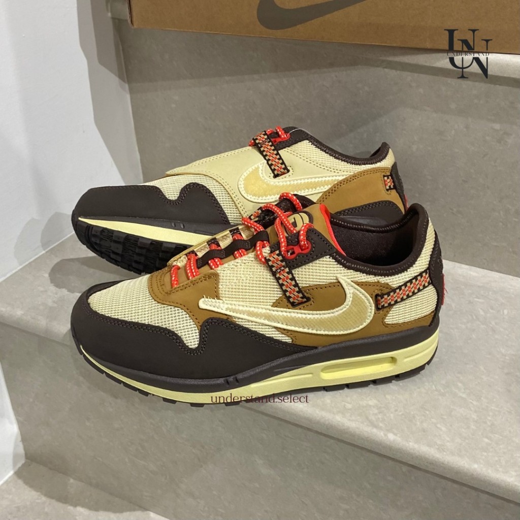 Giày Nike Air Max 1 Travis Scott 'Baroque Brown' DO9392-200 - Jordan 1
