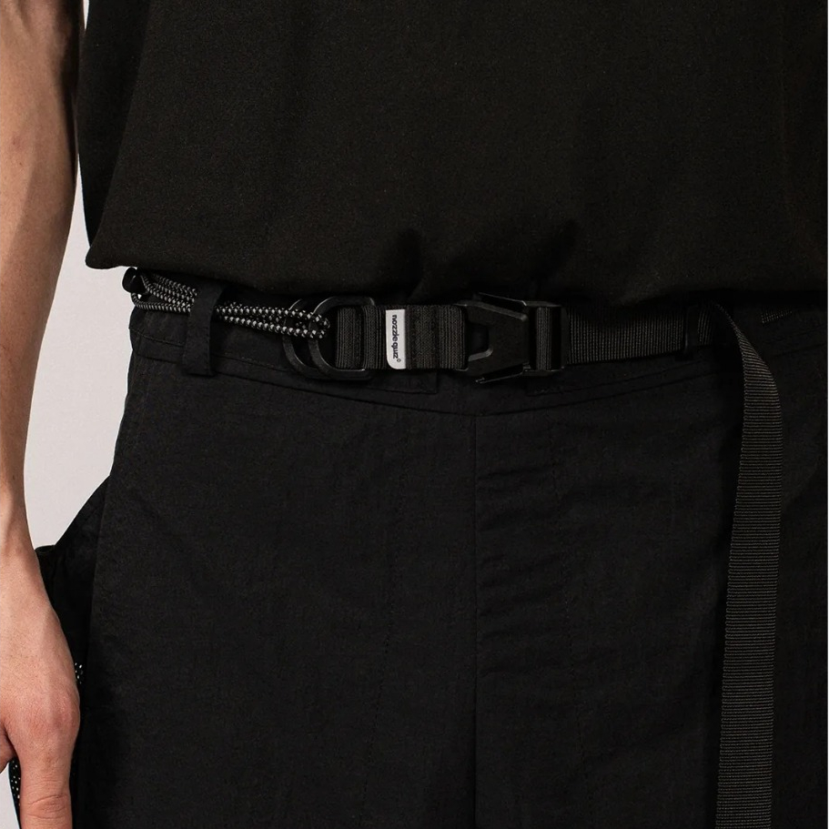 NOZZLE QUIZ "Utility String Belt" Black 蝦皮購物