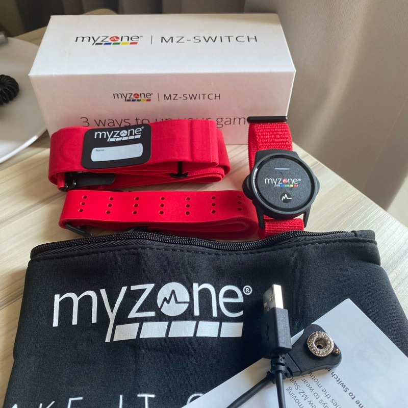 MYZONE SWITCH/MZSWITCH/萵苣手錶/world gym/心率帶/心跳帶/心率傳輸器 蝦皮購物