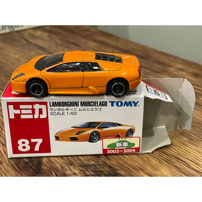 TOMICA 多美 NO.87 LAMBORGHINI MURCIELAGO 藍寶堅尼 舊藍標 | 蝦皮購物