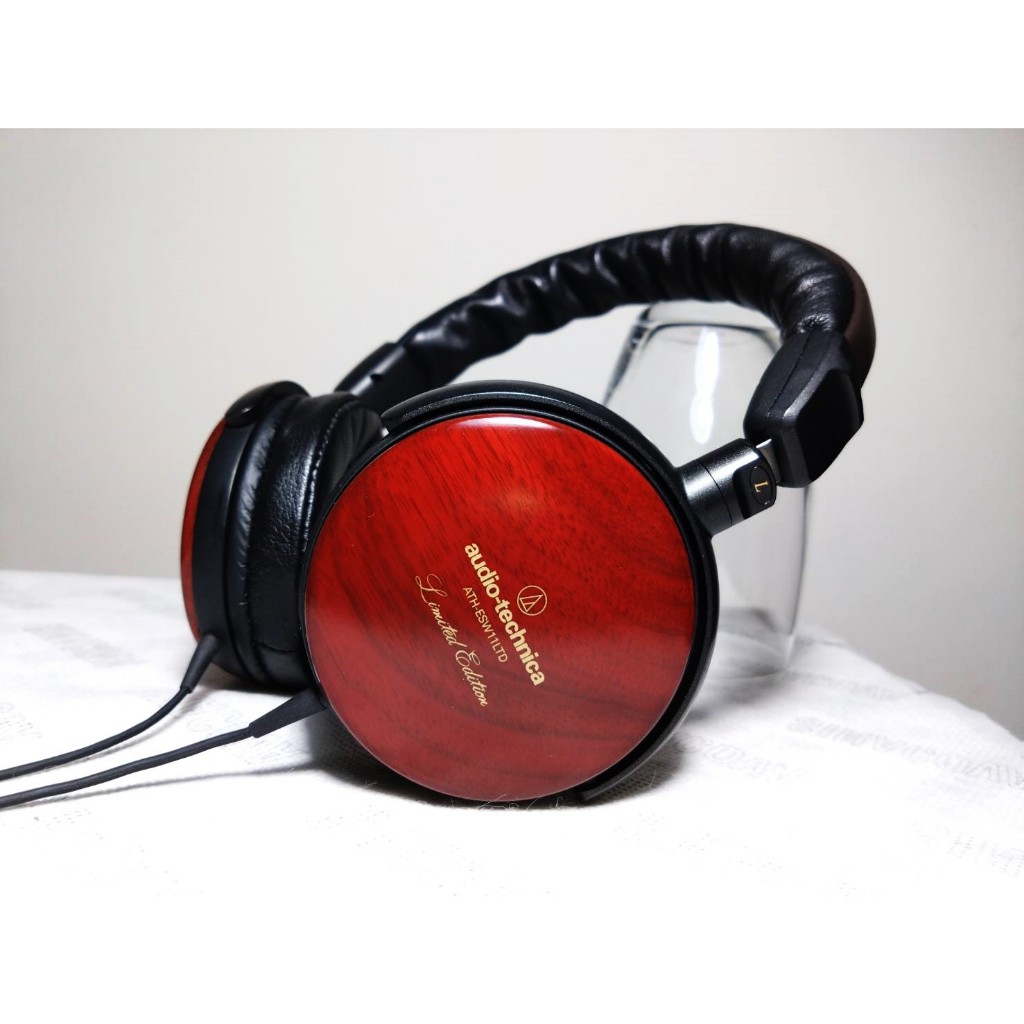 【中古銘機】鐵三角 audio-technica ATH-ESW11 LTD 1000台限定 鬼胡桃木機殼 稀有美品2