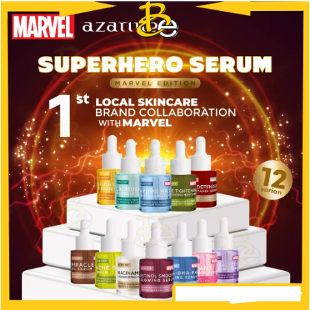 AZARINE SERUM SUPERHERO MARVEL SERIES 20ML | 蝦皮購物