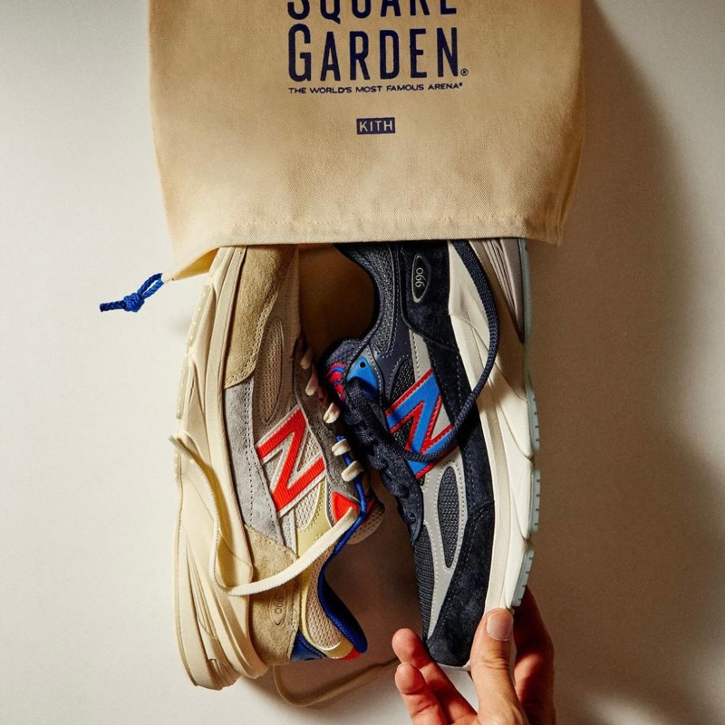 全新代購KITH x New Balance 990V6 Ronnie Fieg & MSG 尼克配色聯名