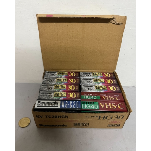 Panasonic 日本國際牌感動保存HG30 NV-TC30HGK VHS C 影音電視