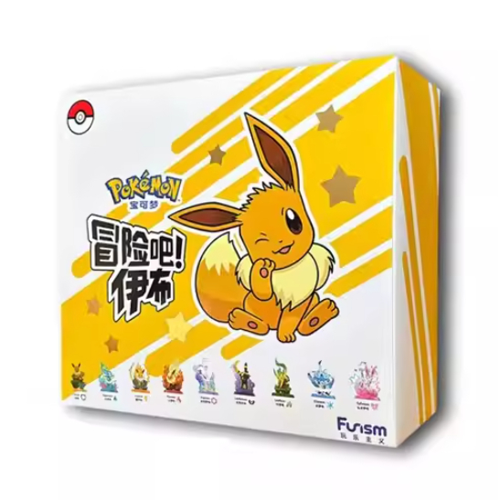 單款販售 現貨 冒險伊布 FUNSM 盒玩 寶可夢伊布2 …