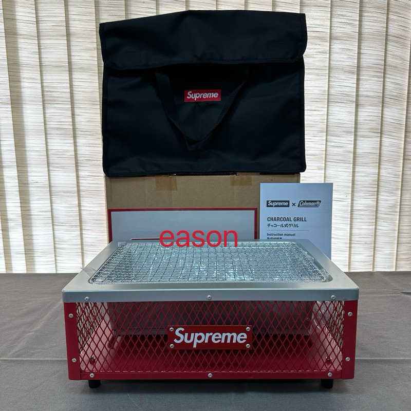 【現貨】Eason日潮代購**SUPREME 23SS Coleman Charcoal Grill 烤肉架