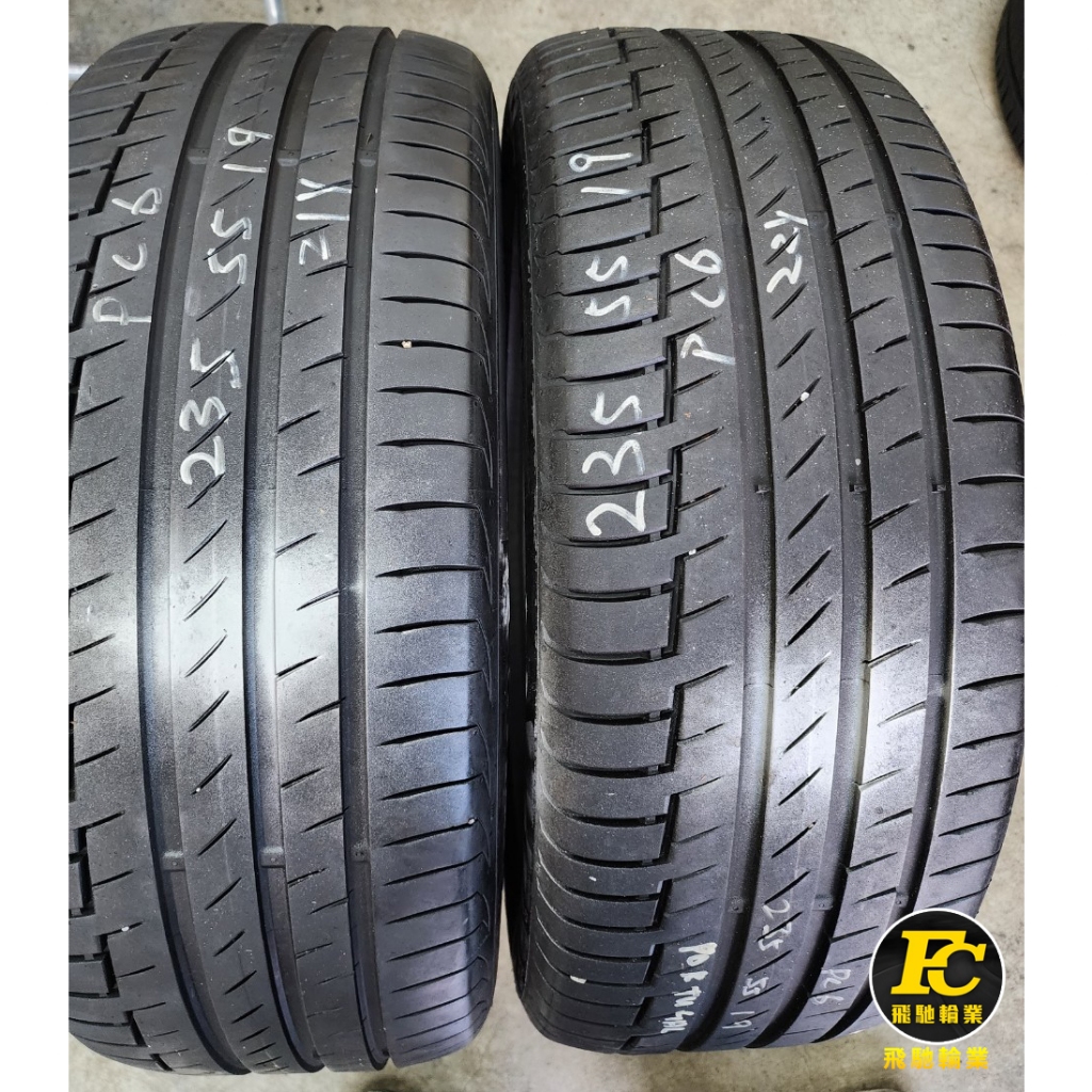 飛馳輪業 中古胎 G495. 235 55 19 馬牌 PC6 9成新 4條13000元 | 蝦皮購物