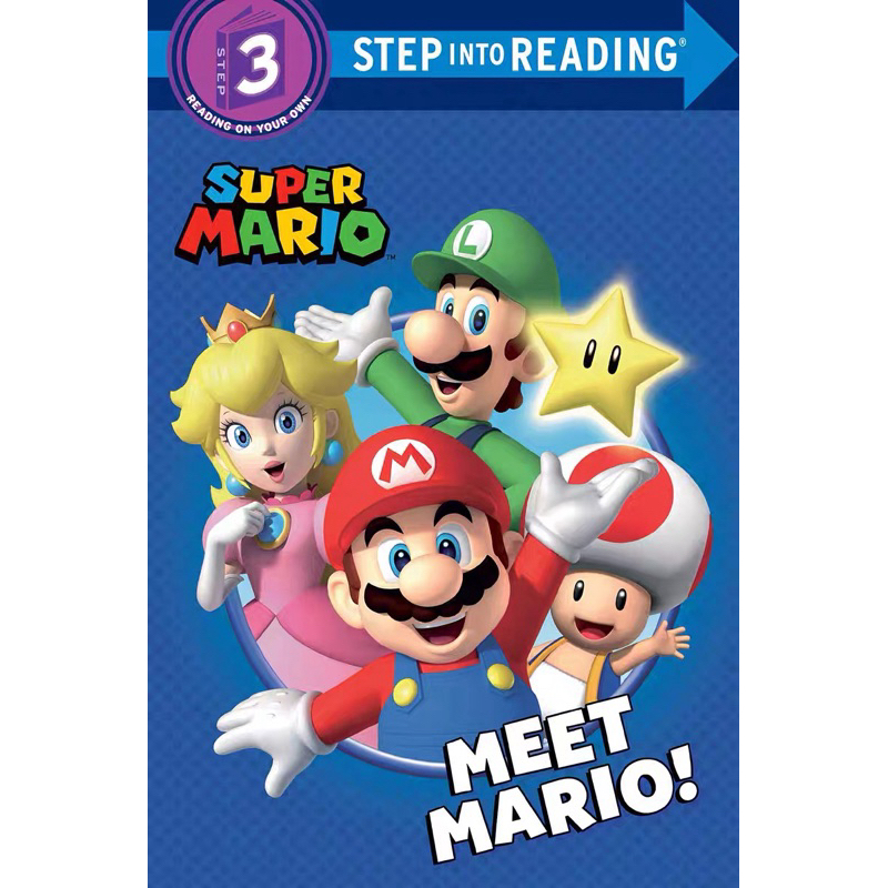 Step into Reading Step 3 Meet Mario! 蘭登閱讀進階3：遇見瑪利歐 | 蝦皮購物