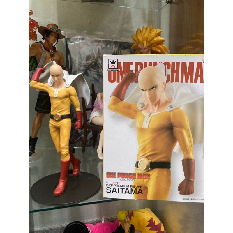 One Punch Man DXF – Premium Figure – Saitama Metalic Color