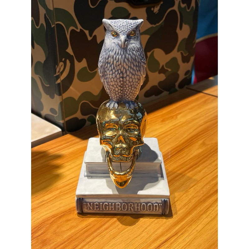 NEIGHBORHOOD BOOZE. OWL /CE INCENSE CHAMBER 線香座貓頭鷹骷髏