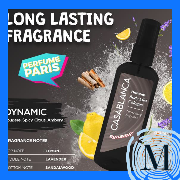 Casablanca Body Mist Cologne Dynamic Parfum Cowok MKBT212 #1 | 蝦皮購物