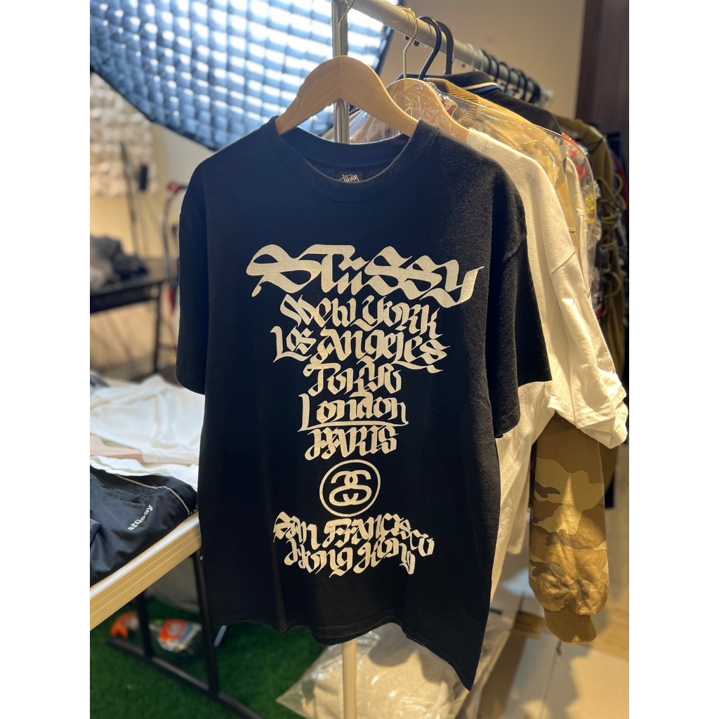 Stüssy & Goldie Metalheadz 30 Tee White - トップス